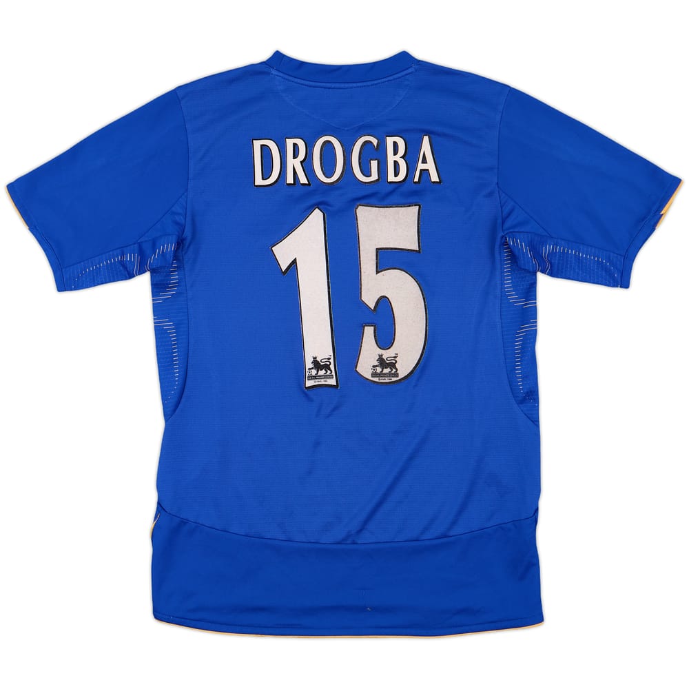 2005-06 Chelsea Centenary Home Shirt Drogba #15 - 6/10 - (S)
