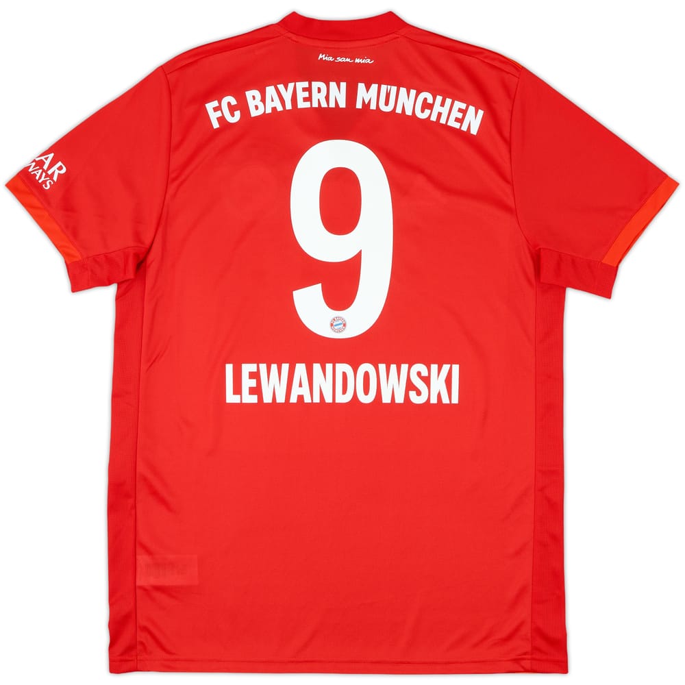 2019-20 Bayern Munich Home Shirt Lewandowski #9 - 10/10 - (L)