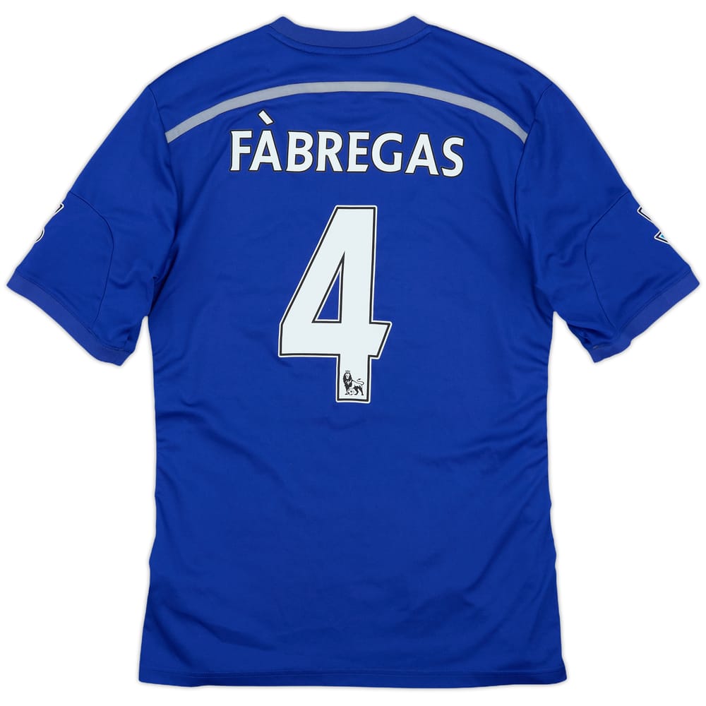 2014-15 Chelsea Home Shirt Fabregas #4 - 8/10 - (M)