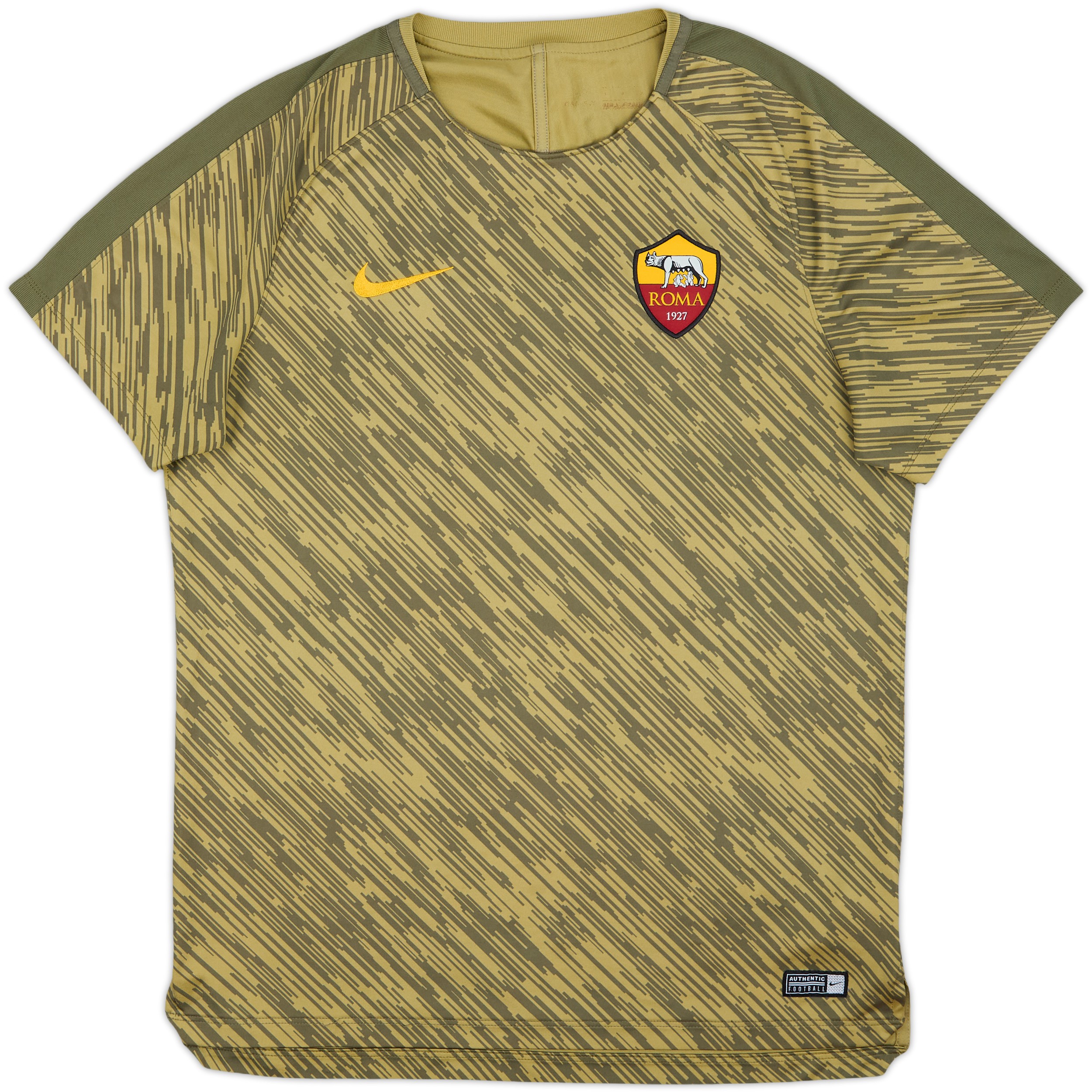 2015-16 Roma Nike Training Shirt - 8/10 - (L)