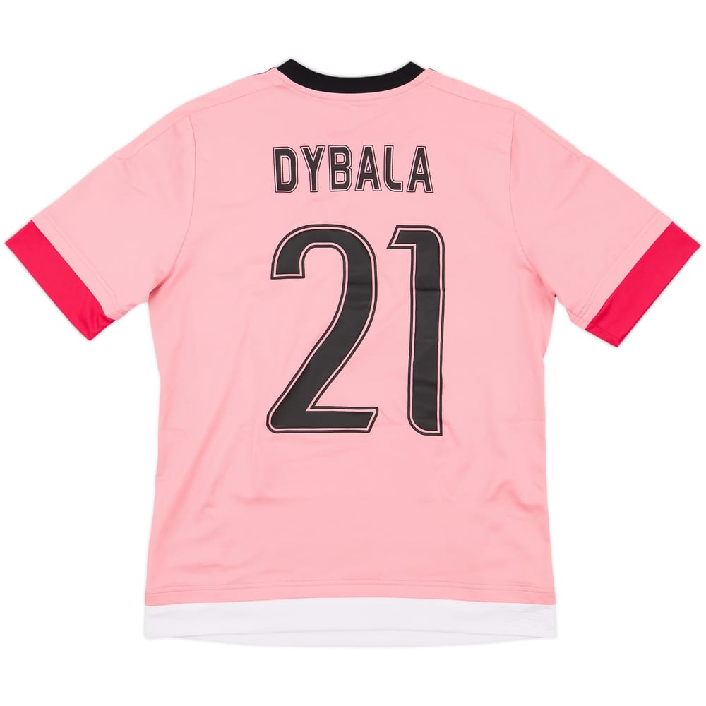 2015-16 Juventus Away Shirt Dybala #21 - 7/10 - (XL.Boys)