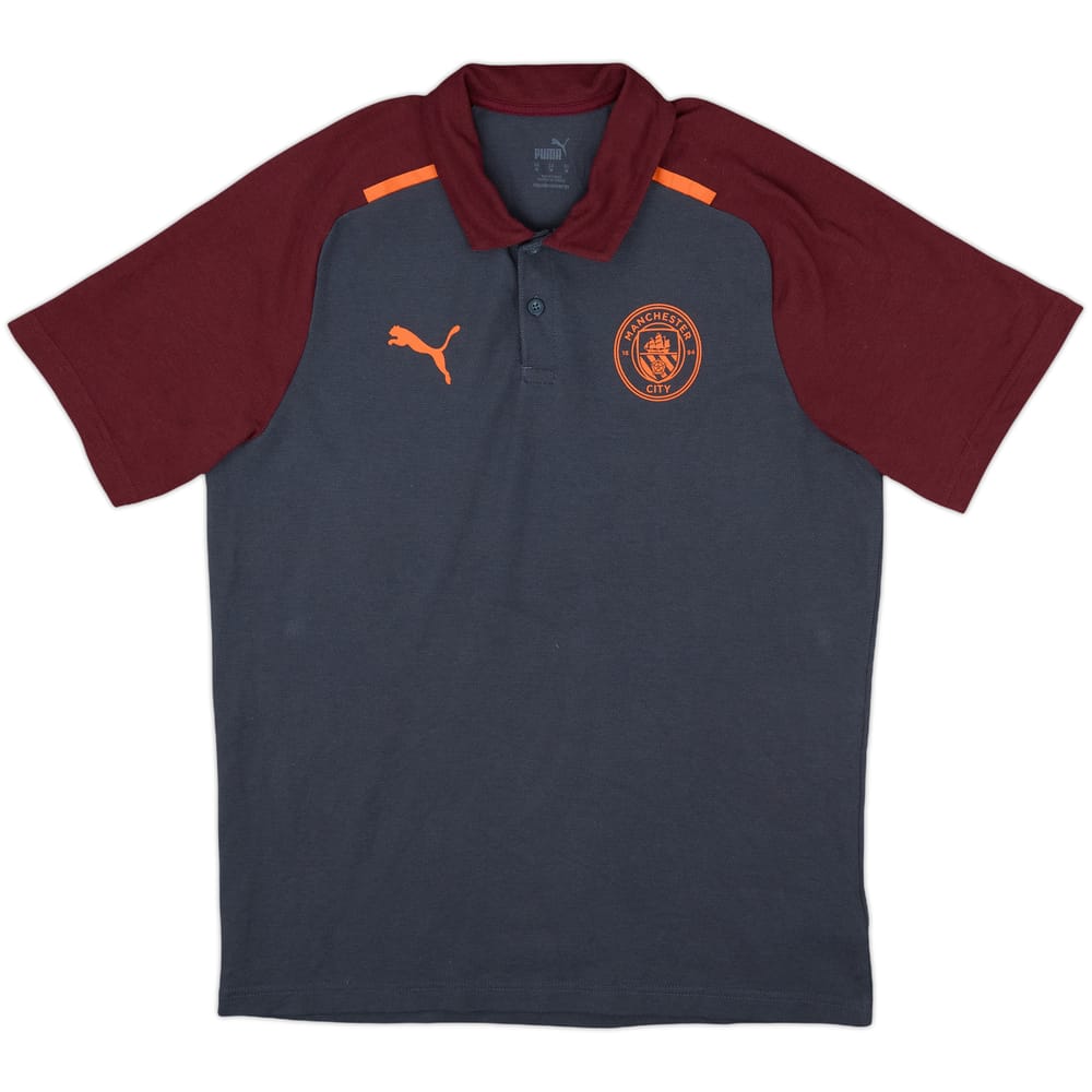 2023-24 Manchester City Puma Polo Shirt - 10/10 - (M)