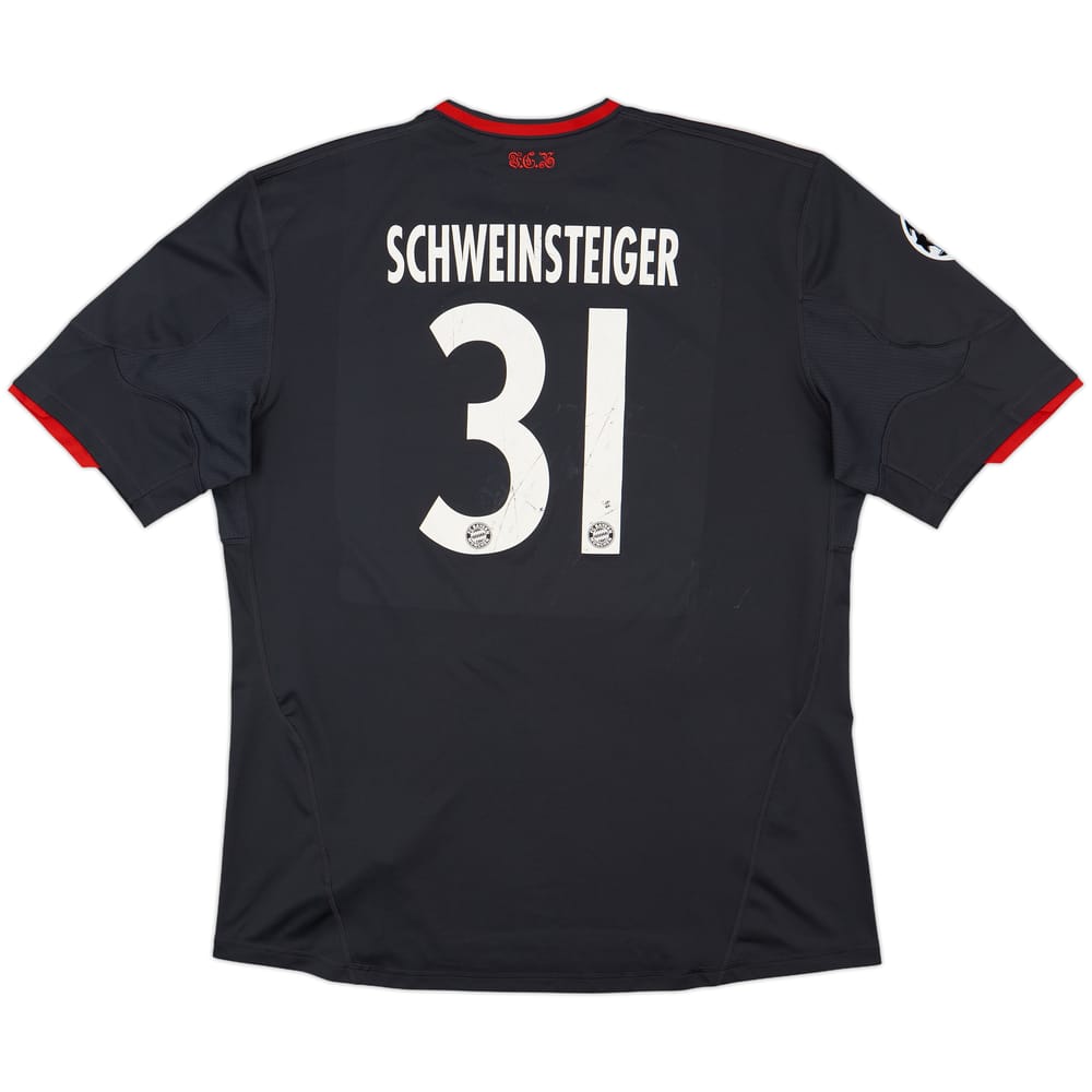 2010-11 Bayern Munich Third Shirt Schweinsteiger #31 - 5/10 - (XL)