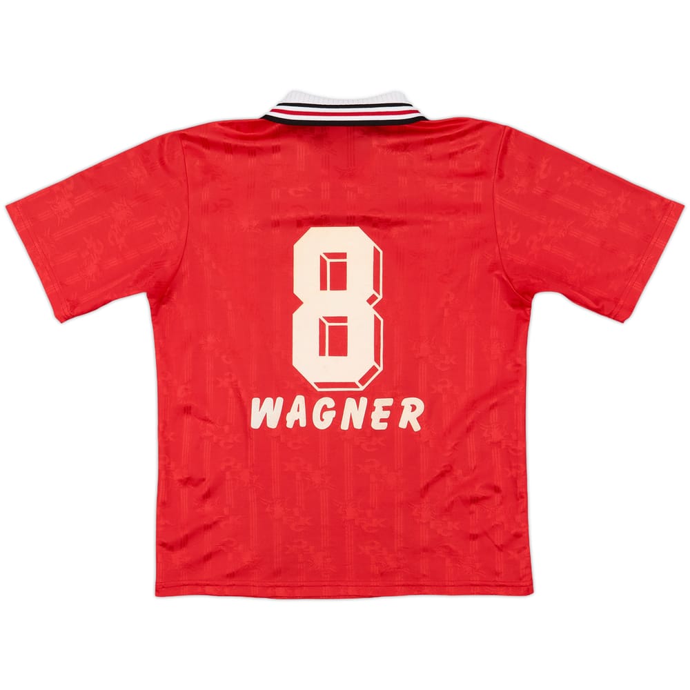 1996-98 Kaiserslautern Home Shirt Wagner #8 - 8/10 - (L.Boys)