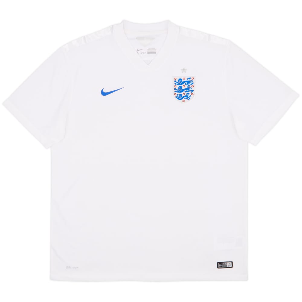 2014-15 England Home Shirt - 9/10 - (M)
