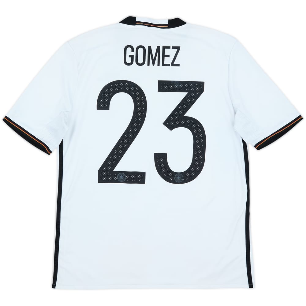 2015-16 Germany Home Shirt Gomez #23 - 7/10 - (XL.Boys)
