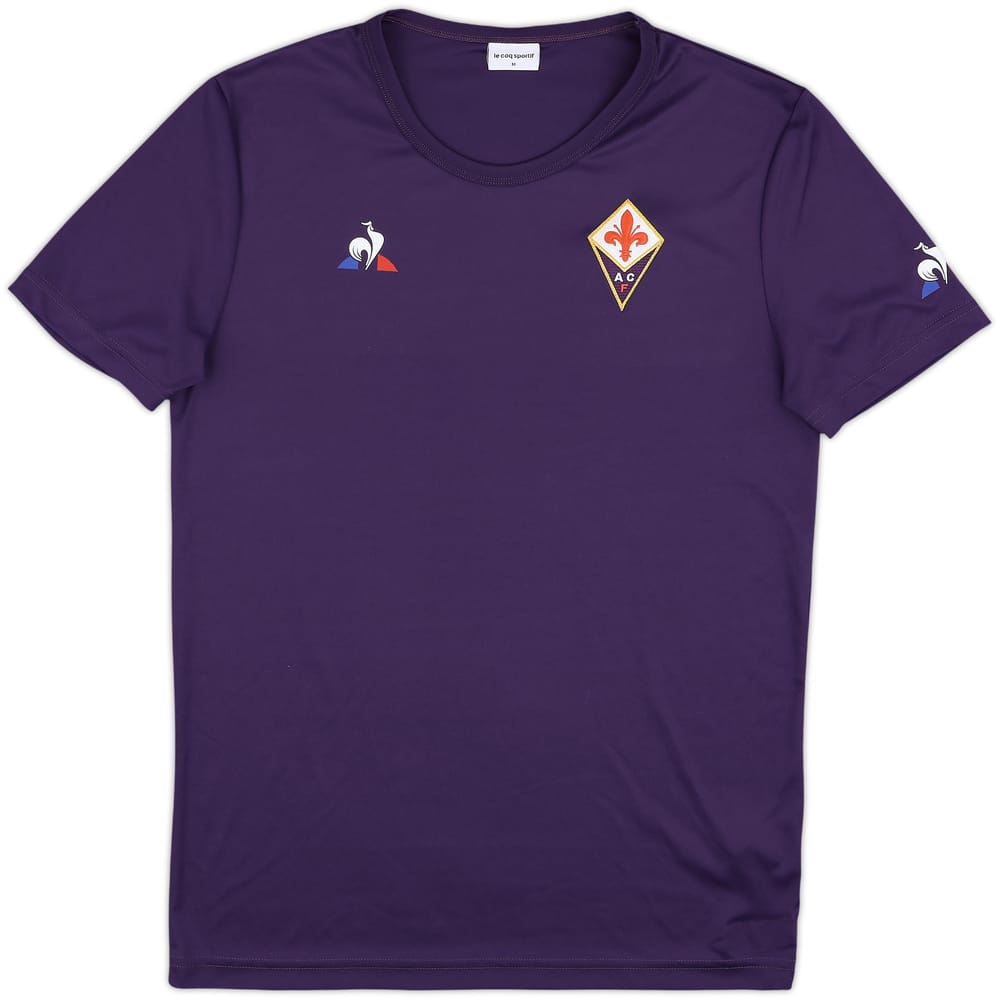 2017-18 Fiorentina Le Coq Sportif Training Shirt - 9/10 - (M)