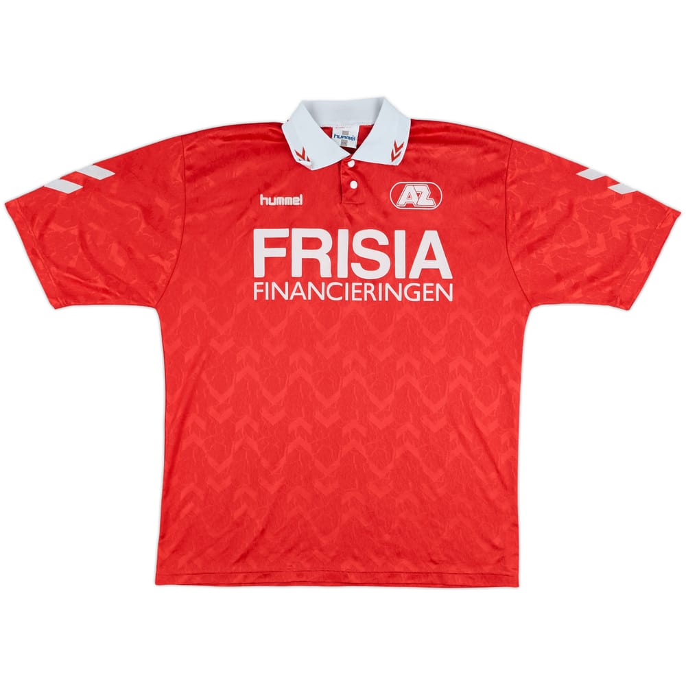 1996-98 AZ Alkmaar Match Issue Home Shirt #16