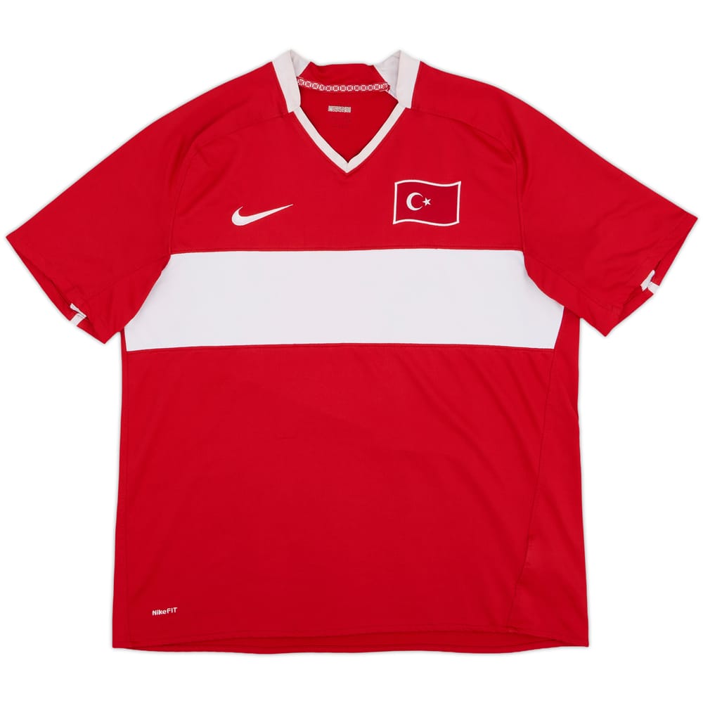 2008-10 Turkey Home Shirt - 7/10 - (L)