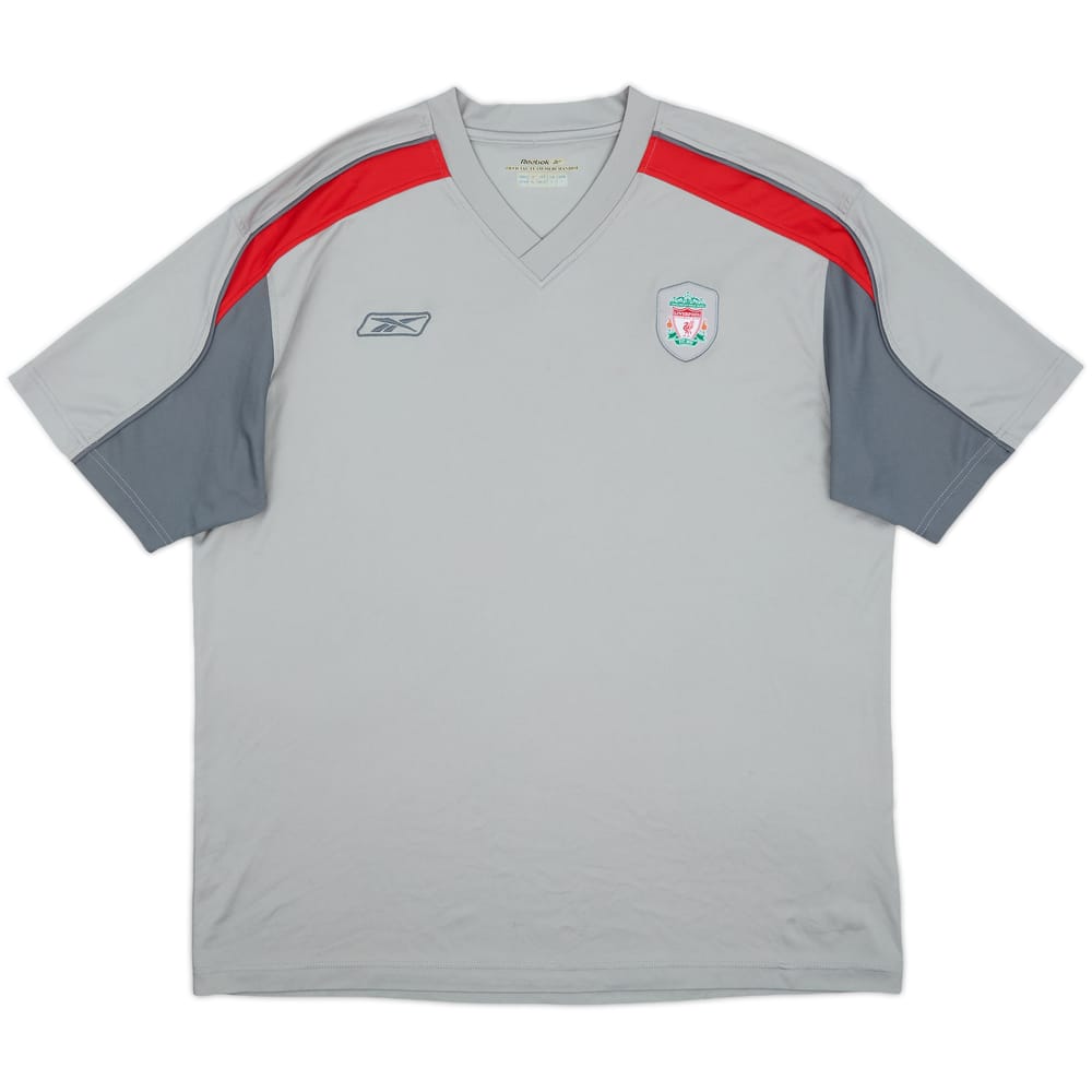 2003-04 Liverpool Reebok Training Shirt - 8/10 - (L)