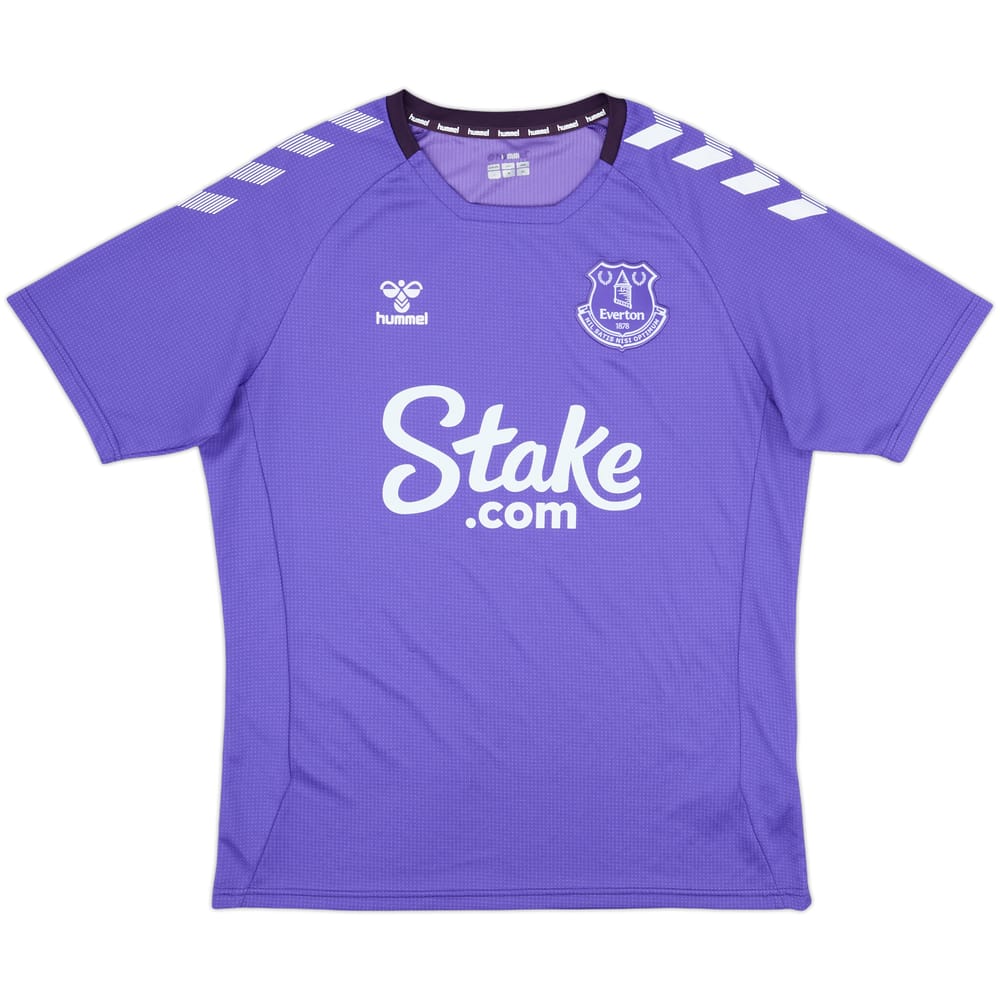 2021-22 Everton Hummel Training Shirt - 9/10 - (L)