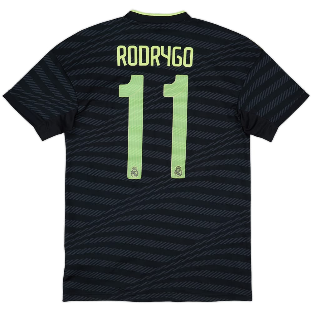 2022-23 Real Madrid Third Shirt Rodrygo #11 - 6/10 - (S)