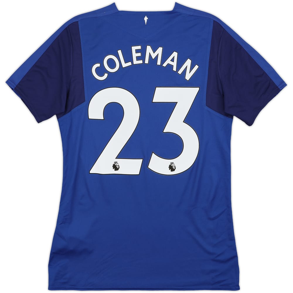 2017-18 Everton Home Shirt Coleman #23 - 10/10 - (M)