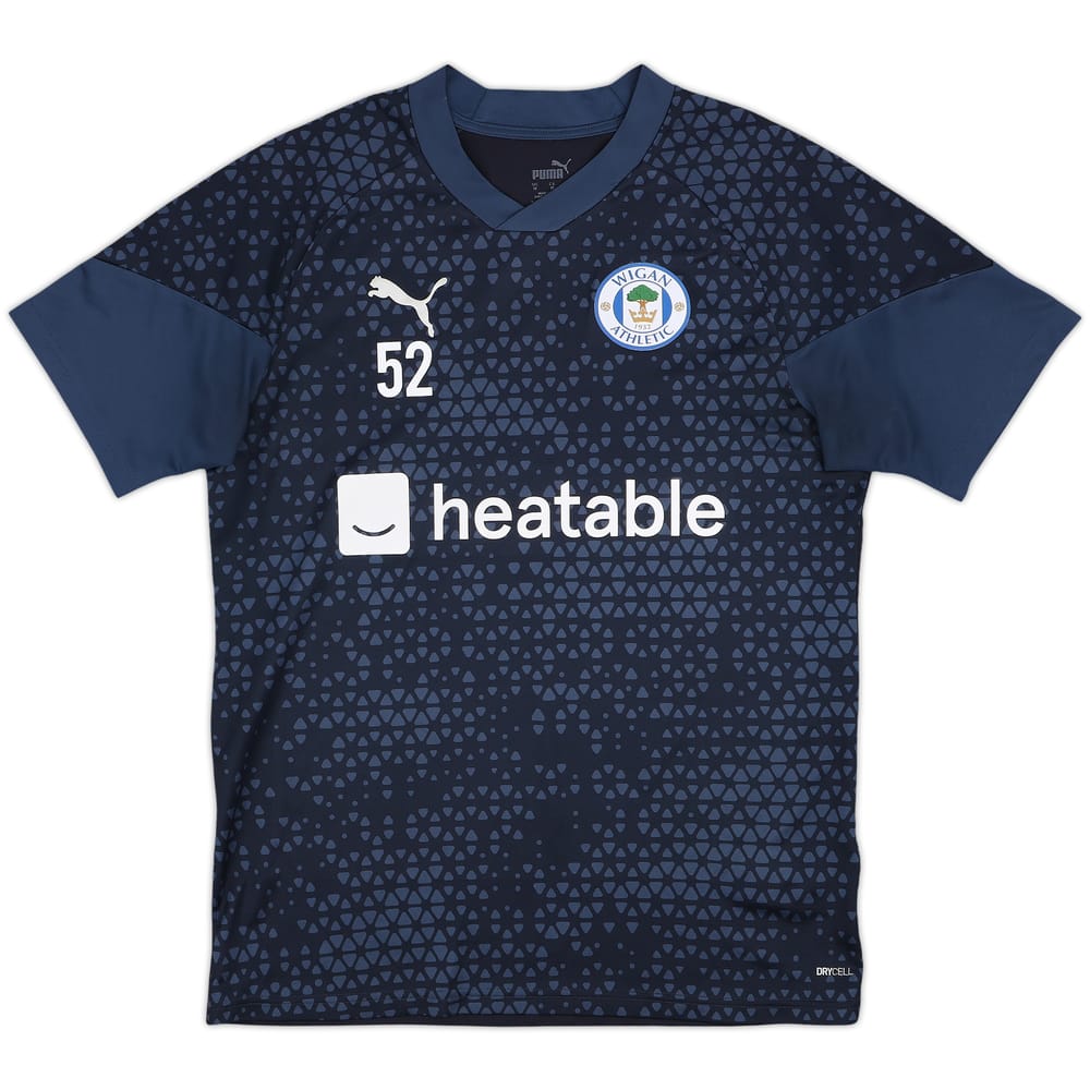 2022-23 Wigan Player Issue Puma Training Shirt #52 - 9/10 - (M)