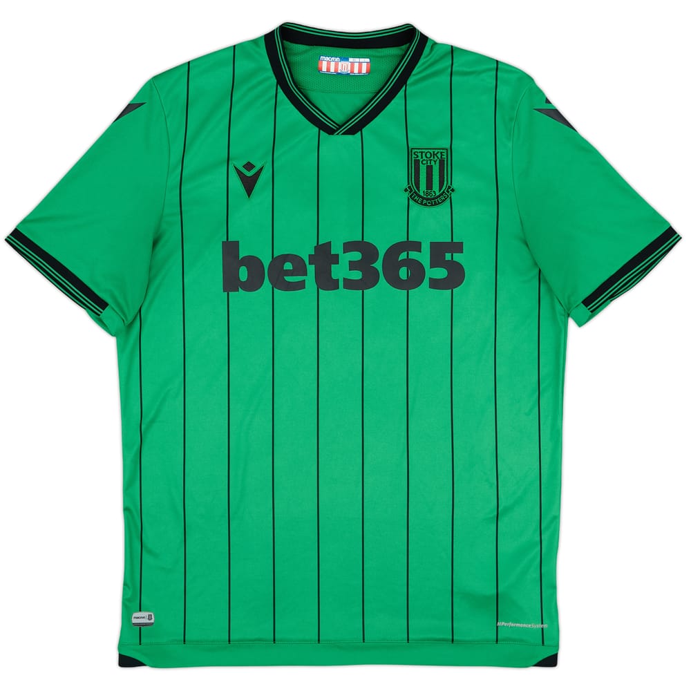 2021-22 Stoke City Away Shirt - 8/10 - (L)