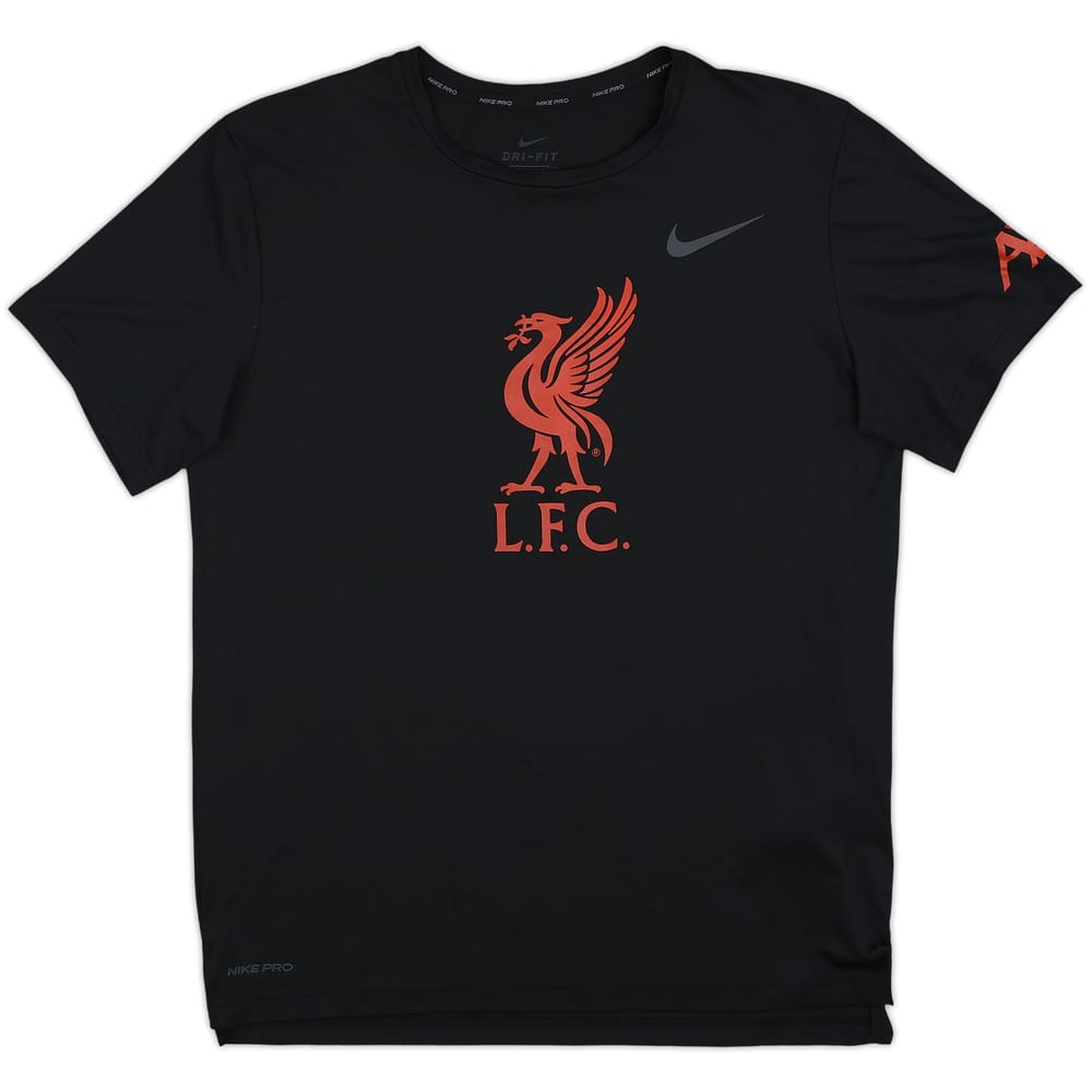 2020-21 Liverpool Nike Pro Training Shirt - 8/10 - (M)