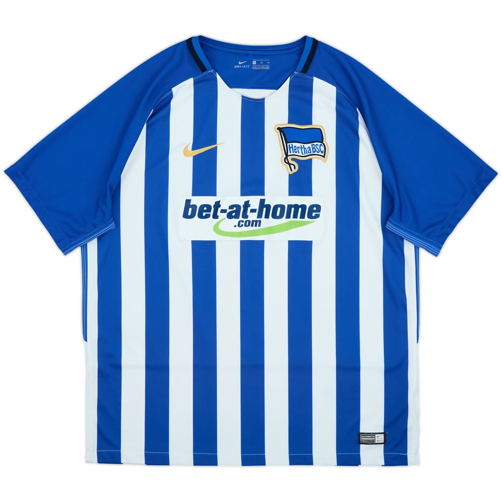2017-18 Hertha Berlin Home Shirt - 6/10 - (L)