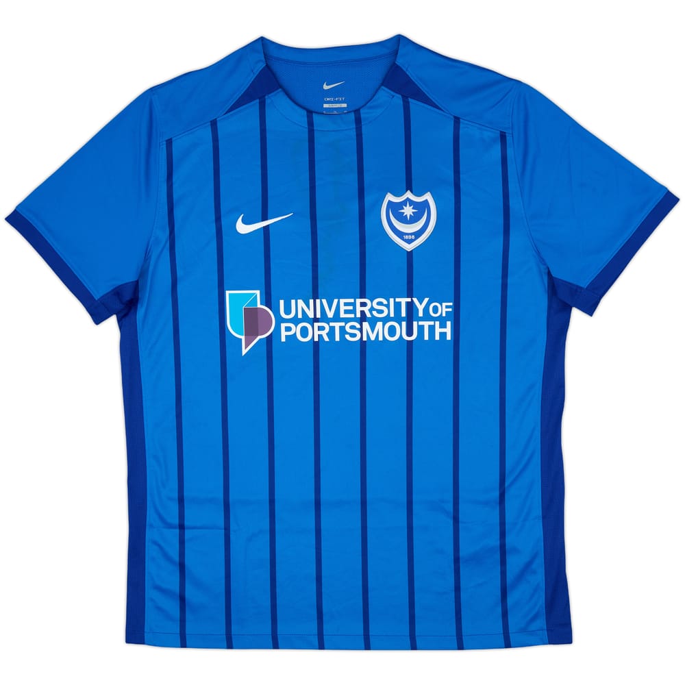 2024-25 Portsmouth Home Shirt - 7/10 - (XL)