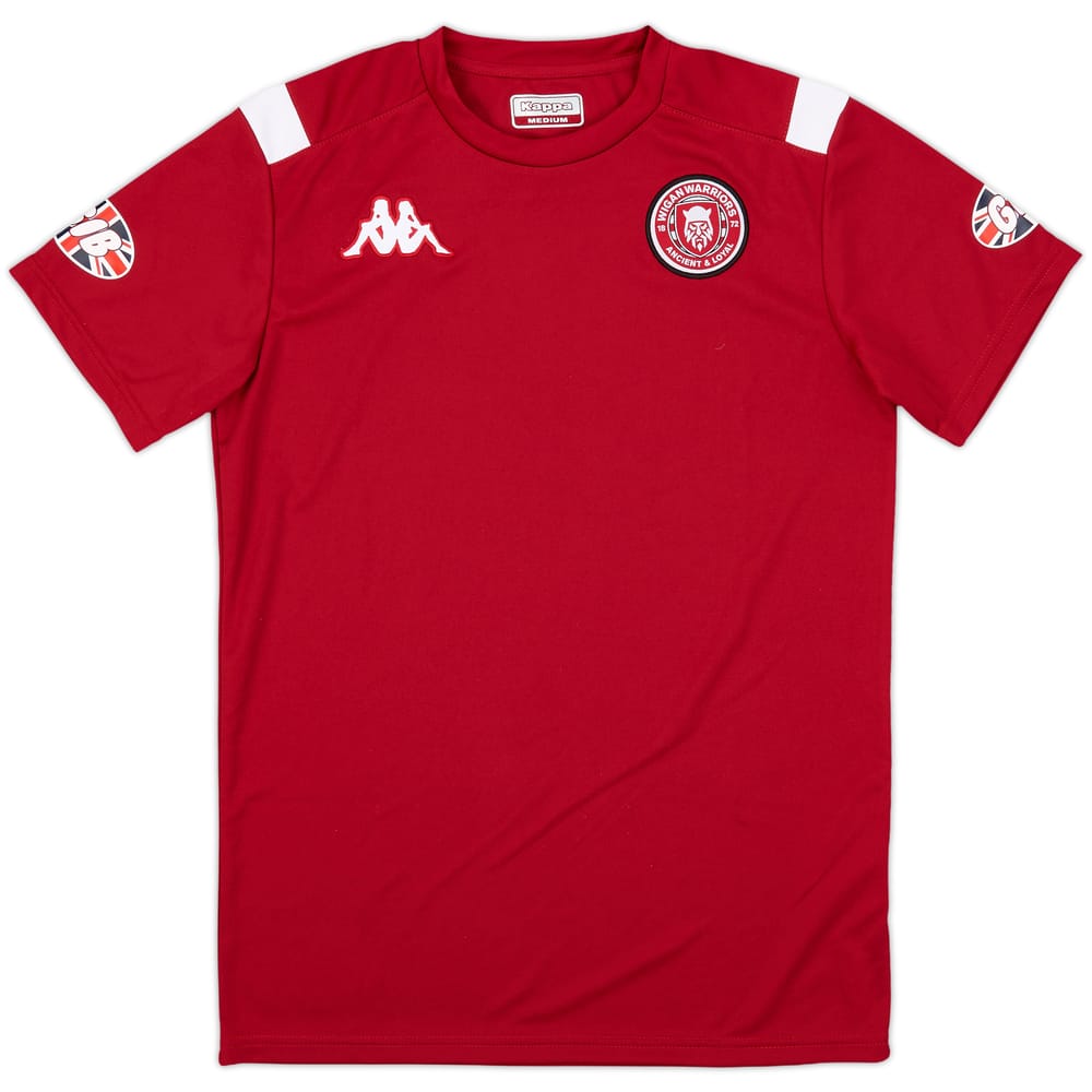 2024-25 Wigan Warriors Kappa Training Shirt - 10/10 - (M)
