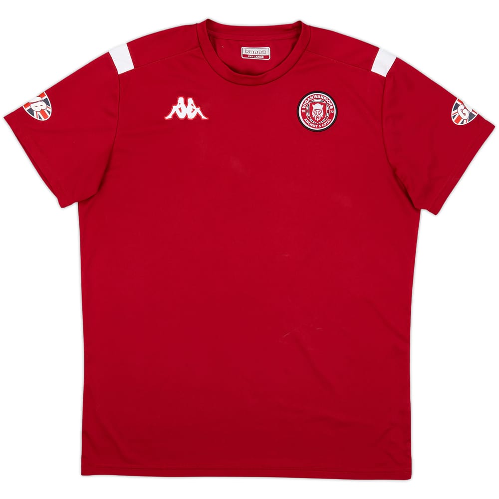 2024-25 Wigan Warriors Kappa Training Shirt - 9/10 - (3XL)