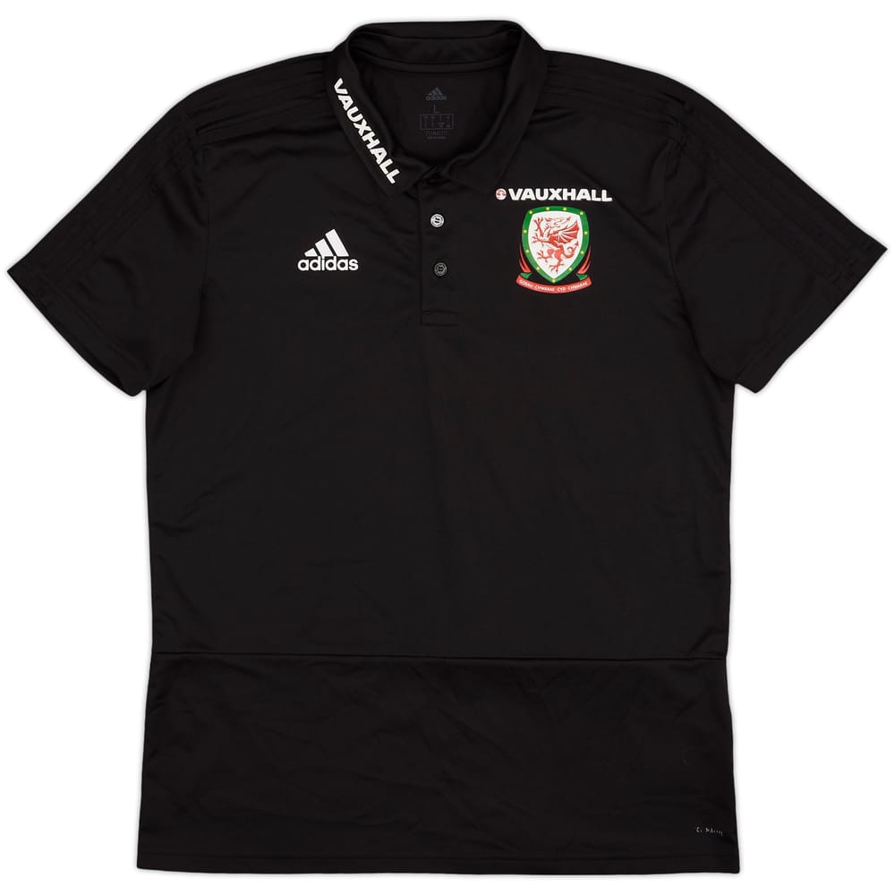 2017-18 Wales adidas Polo Shirt - 8/10 - (L)