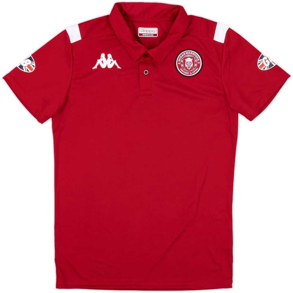 2024-25 Wigan Warriors Kappa Polo Shirt - 10/10 - (M)