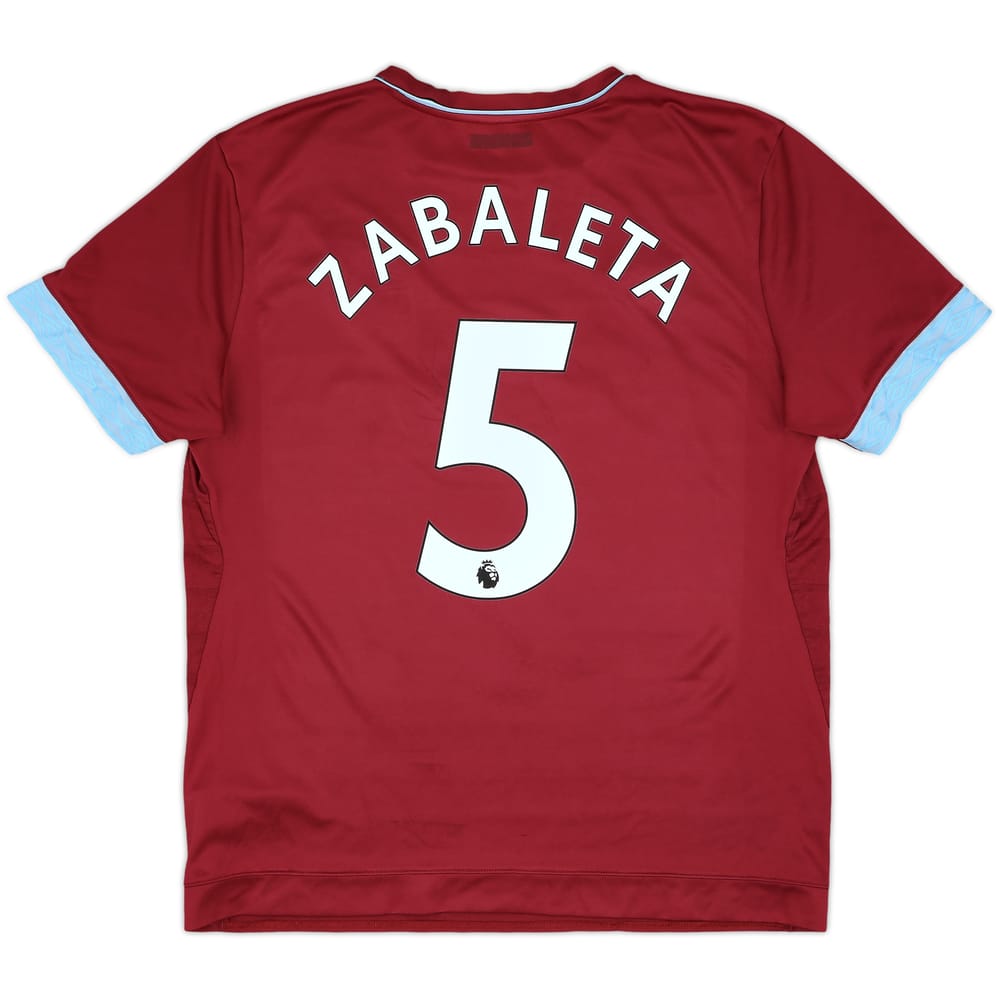 2018-19 West Ham Home Shirt Zabaleta #5 - 8/10 - (XL)