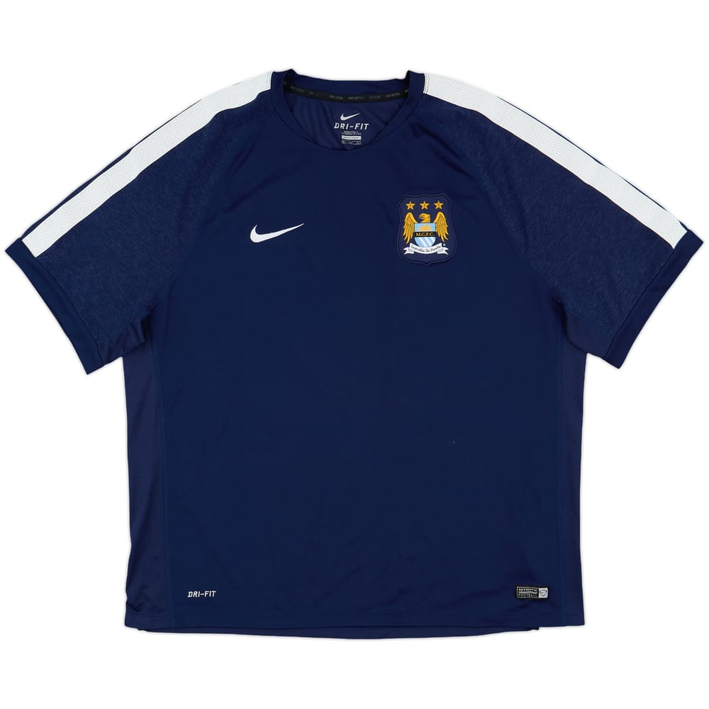 2014-15 Manchester City Nike Training Shirt - 9/10 - (XXL)