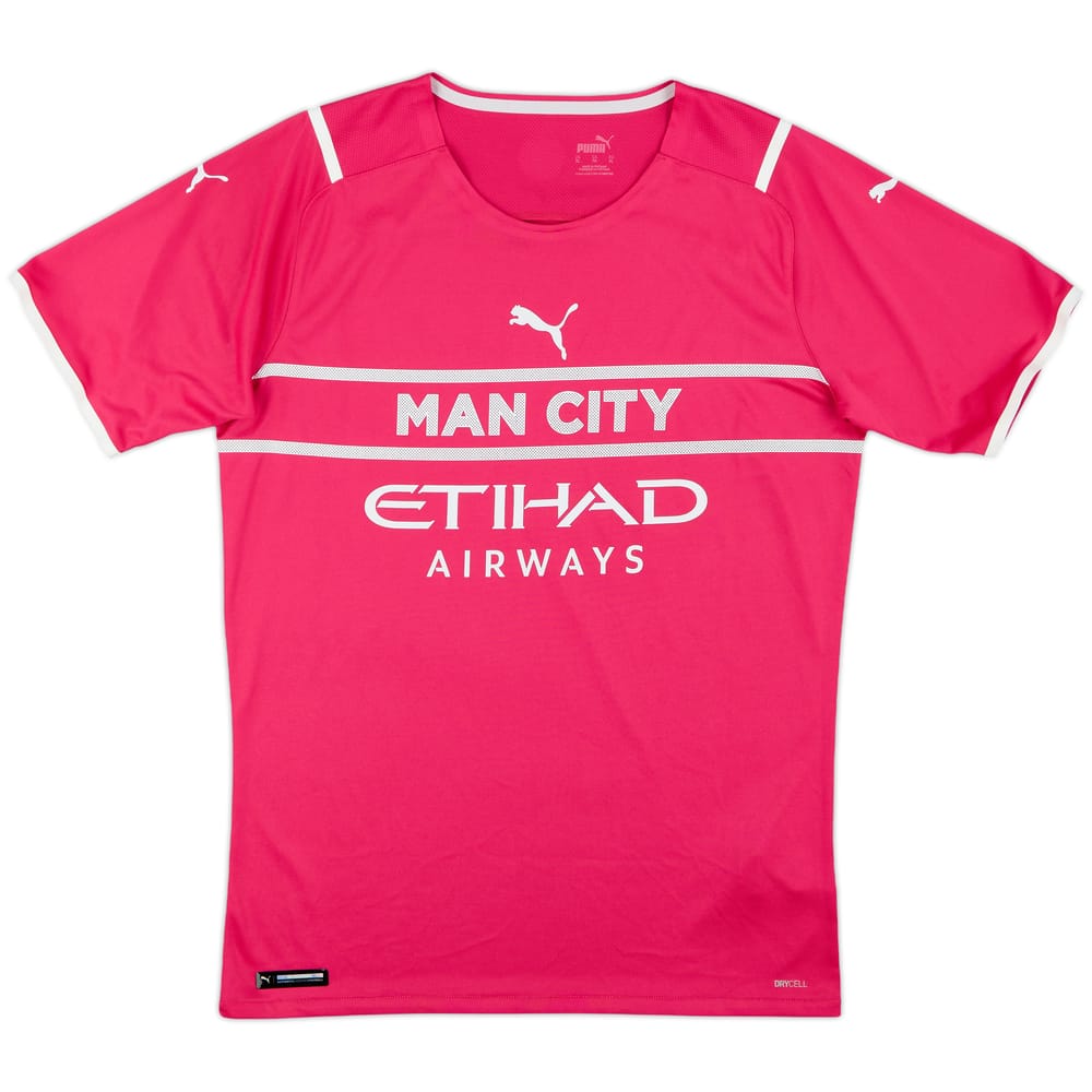 2021-22 Manchester City GK Authentic S/S Shirt - 9/10 - (XL)
