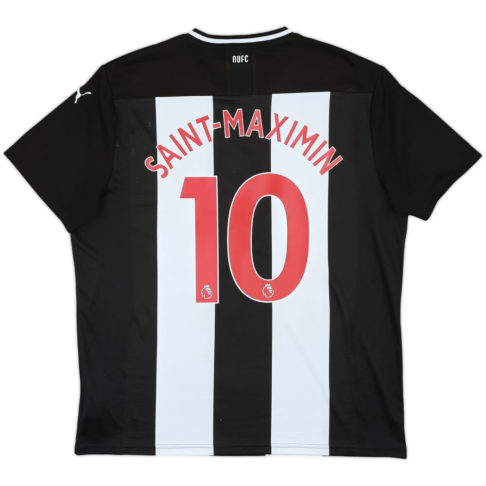 2019-20 Newcastle Home Shirt Saint-Maximin #10 - 7/10 - (XL)