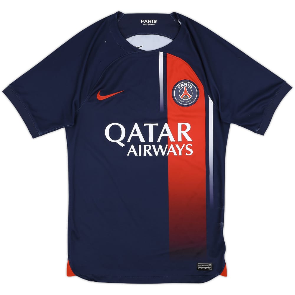 2023-24 Paris Saint-Germain Home Shirt - 7/10 - (XS)