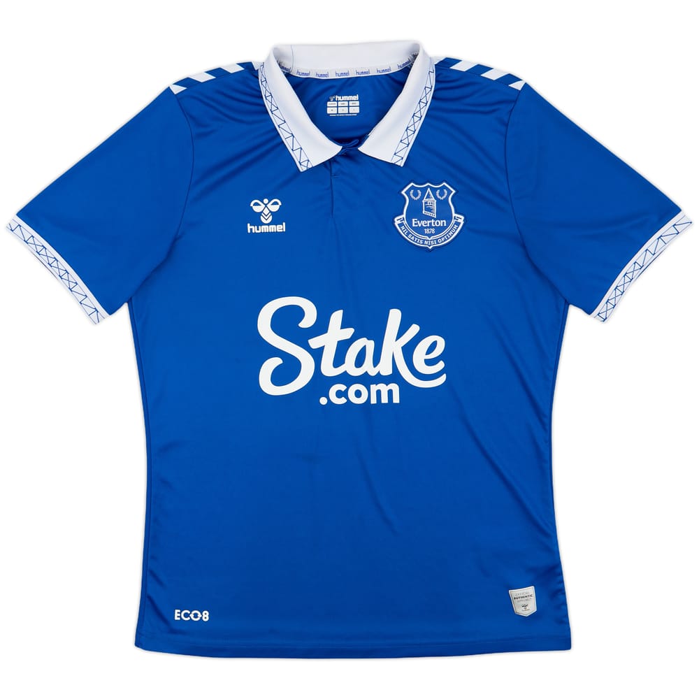 2023-24 Everton Home Shirt - 9/10 - (M)