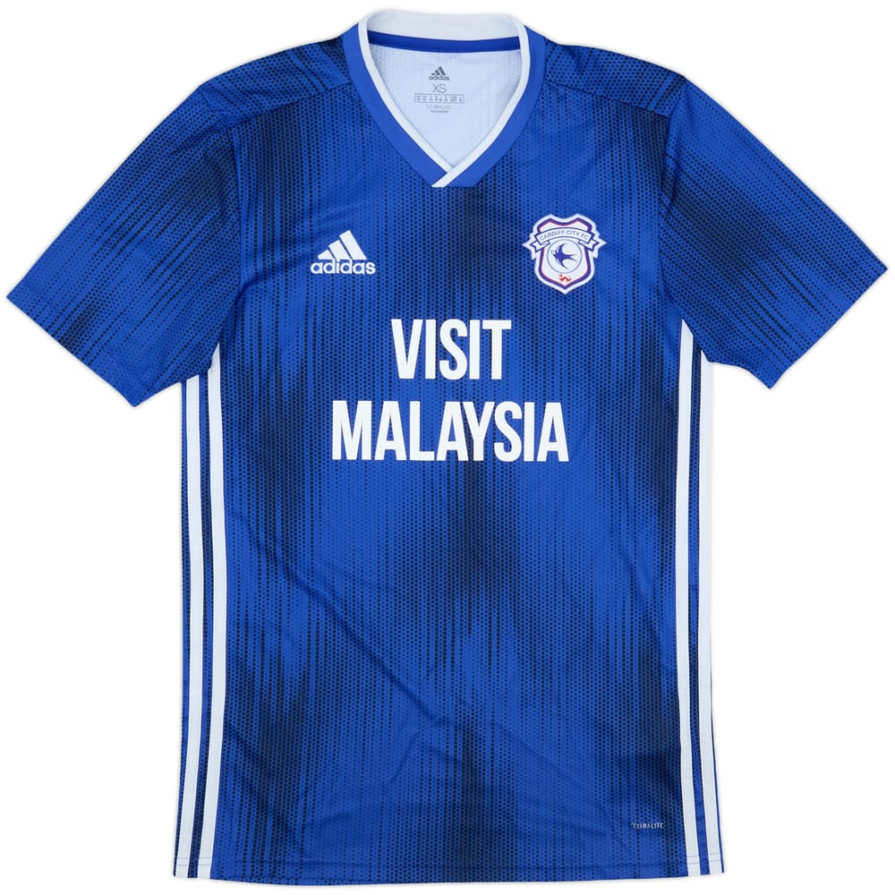 2019-20 Cardiff City Home Shirt - 8/10 - (XS)