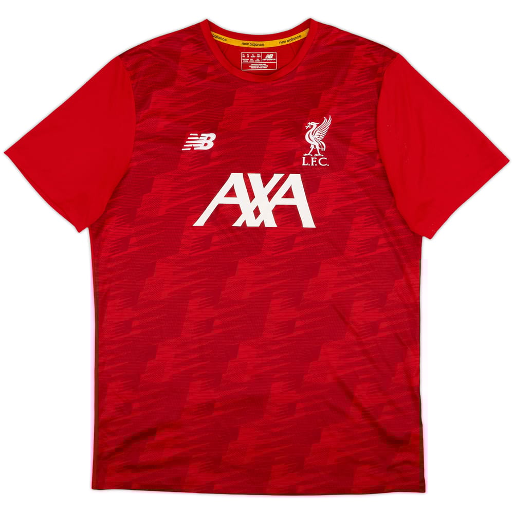 2019-20 Liverpool New Balance Training Shirt - 8/10 - (XL)