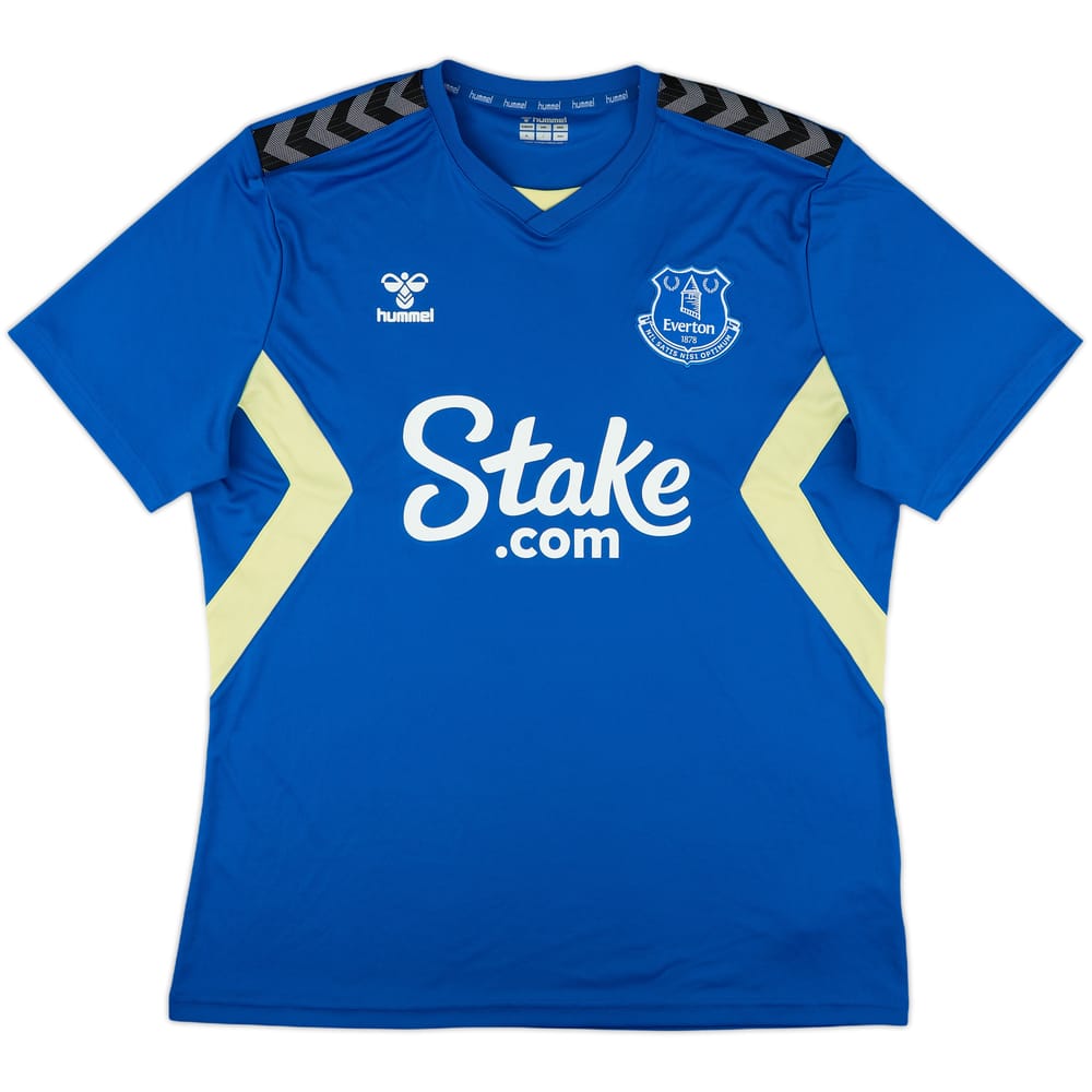 2023-24 Everton Hummel Training Shirt - 9/10 - (XL)