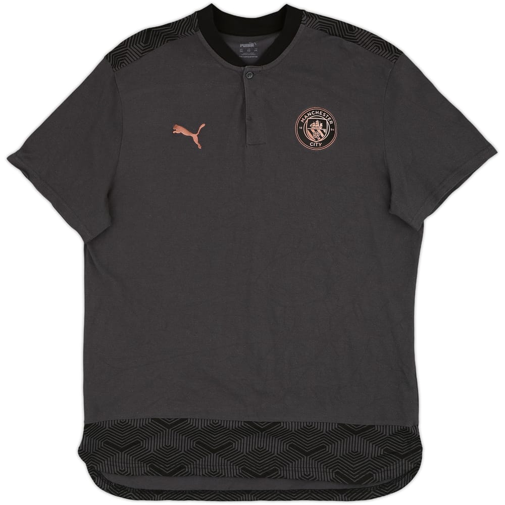 2020-21 Manchester City Puma Polo Shirt - 9/10 - (XXL)