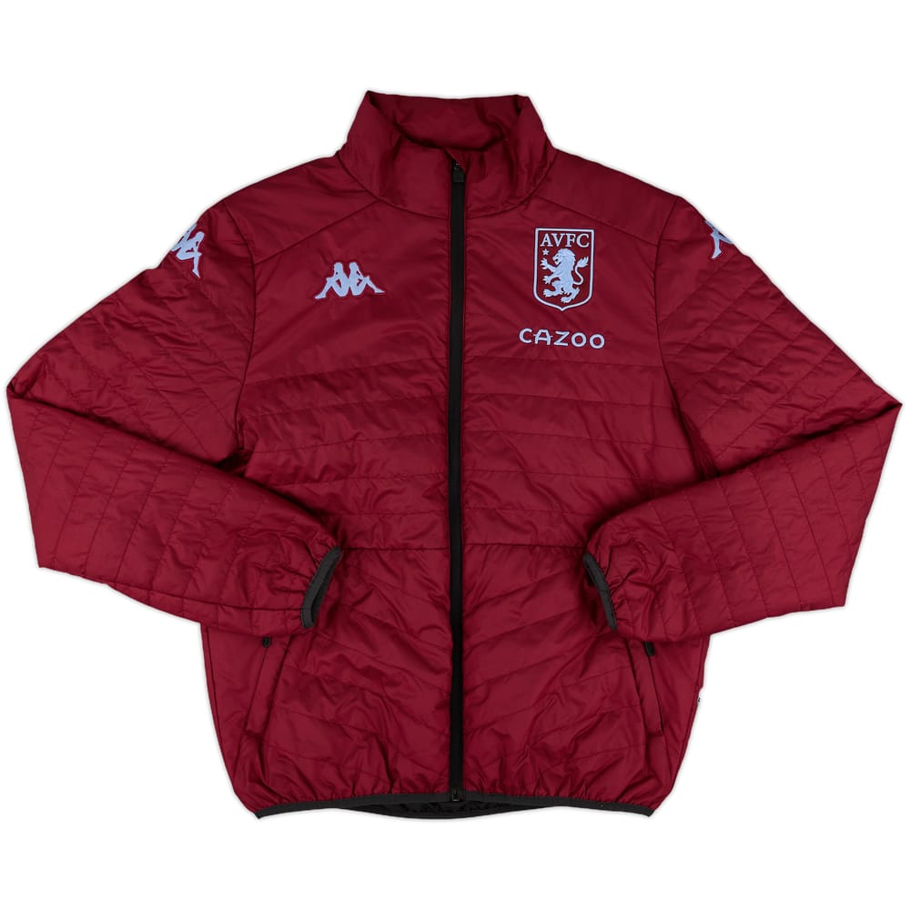2021-22 Aston Villa Kappa Bench Coat - 8/10 - (S)