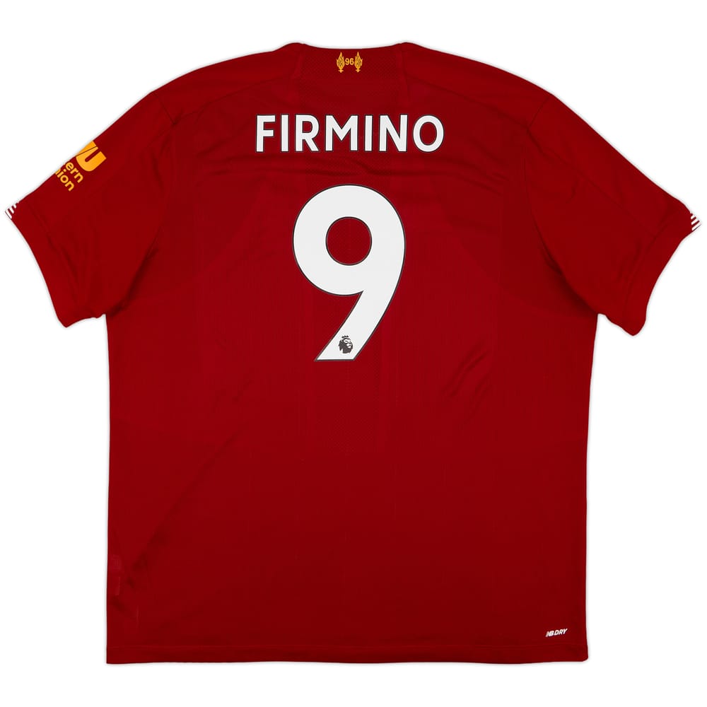 2019-20 Liverpool Home Shirt Firmino #9 - 9/10 - (XXL)
