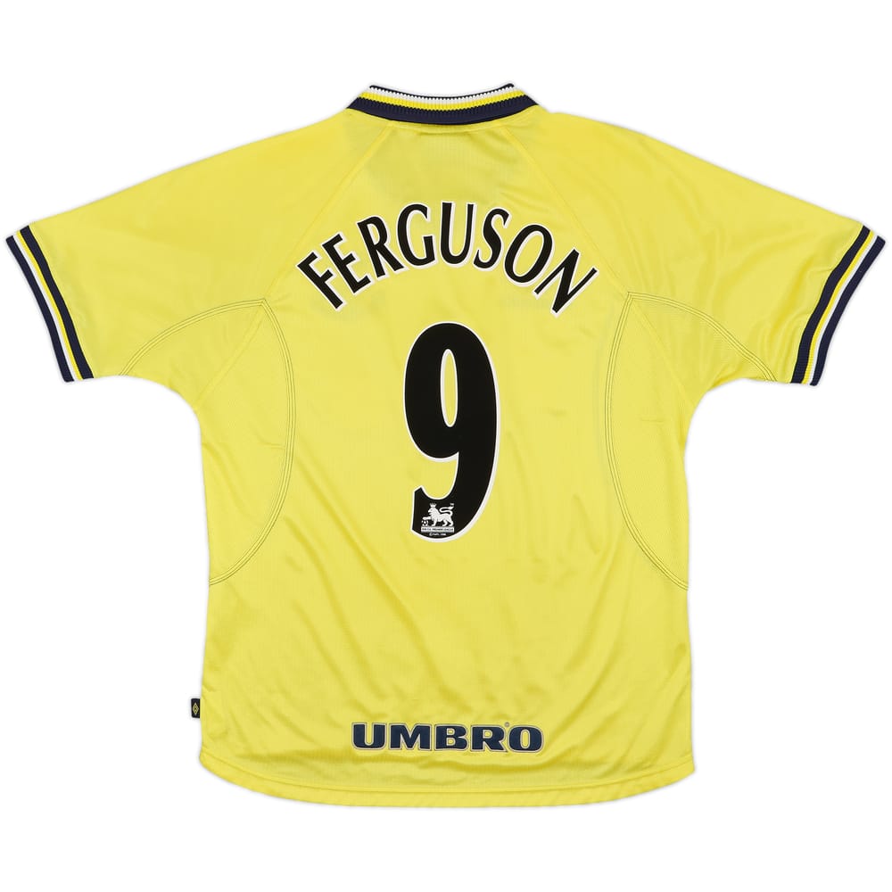 1998-99 Everton Third Shirt Ferguson #9 - 9/10 - (L)