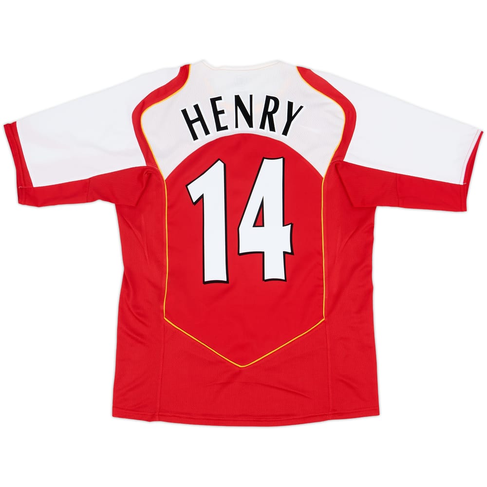 2004-05 Arsenal Home Shirt Henry #14 - 10/10 - (M)