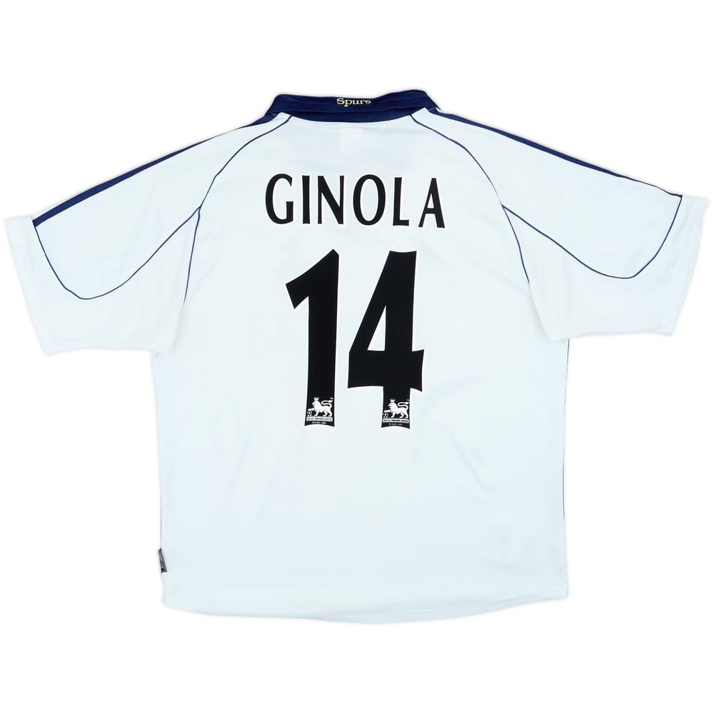 1999-01 Tottenham Home Shirt Ginola #14 - 6/10 - (L)