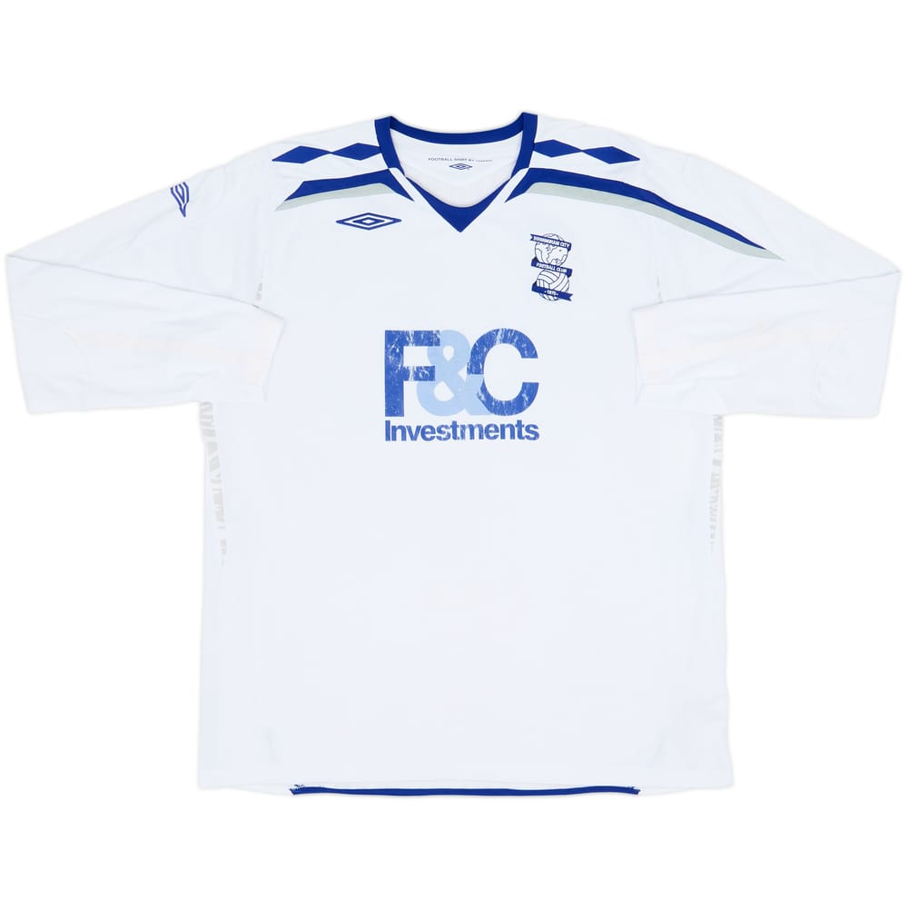 2007-08 Birmingham Away L/S Shirt - 5/10 - (XXL)