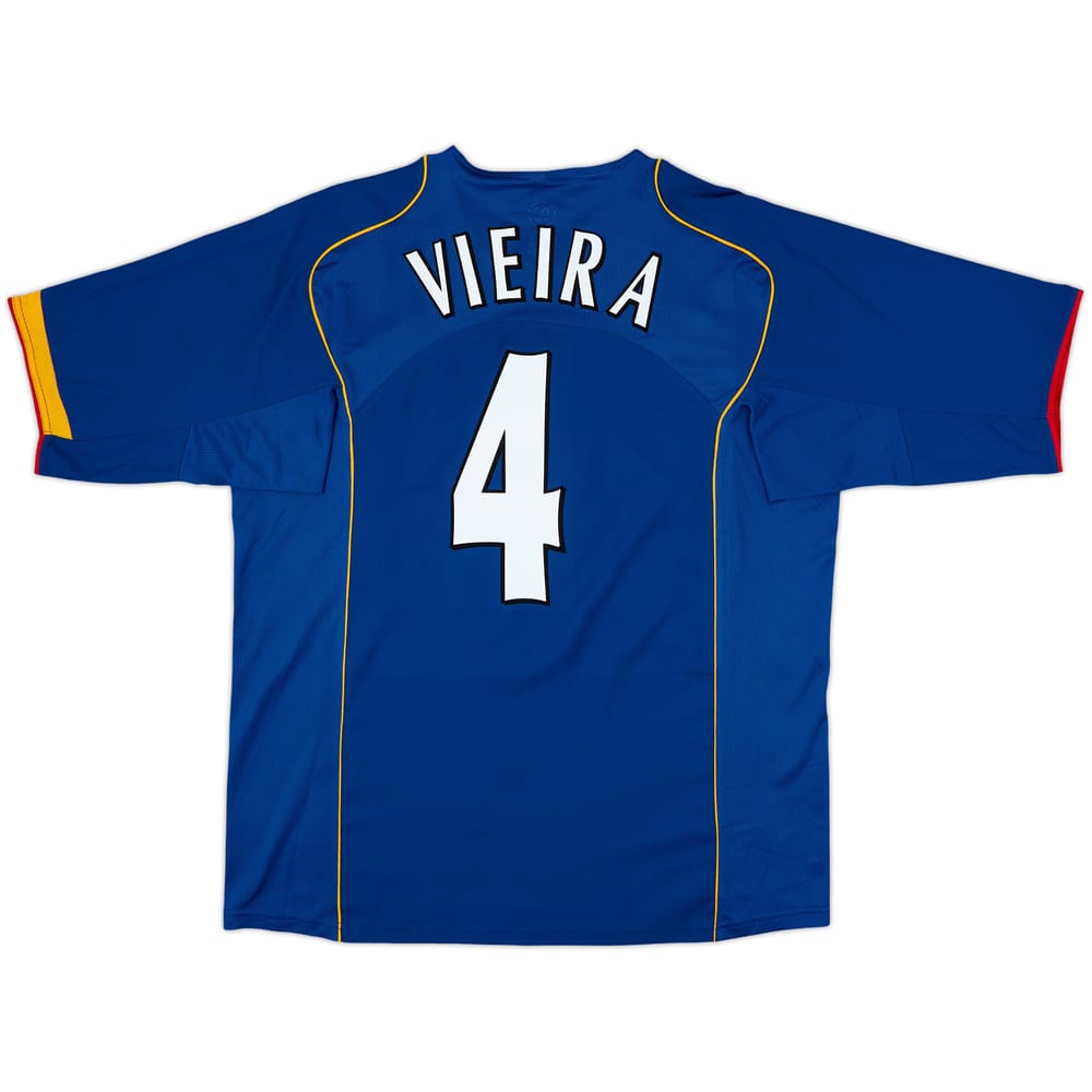 2004-06 Arsenal Away Shirt Vieira #4 - 8/10 - (XL)