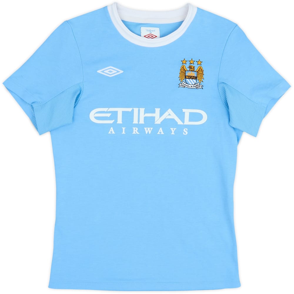 2009-10 Manchester City Home Shirt - 5/10 - (10-11 Years)