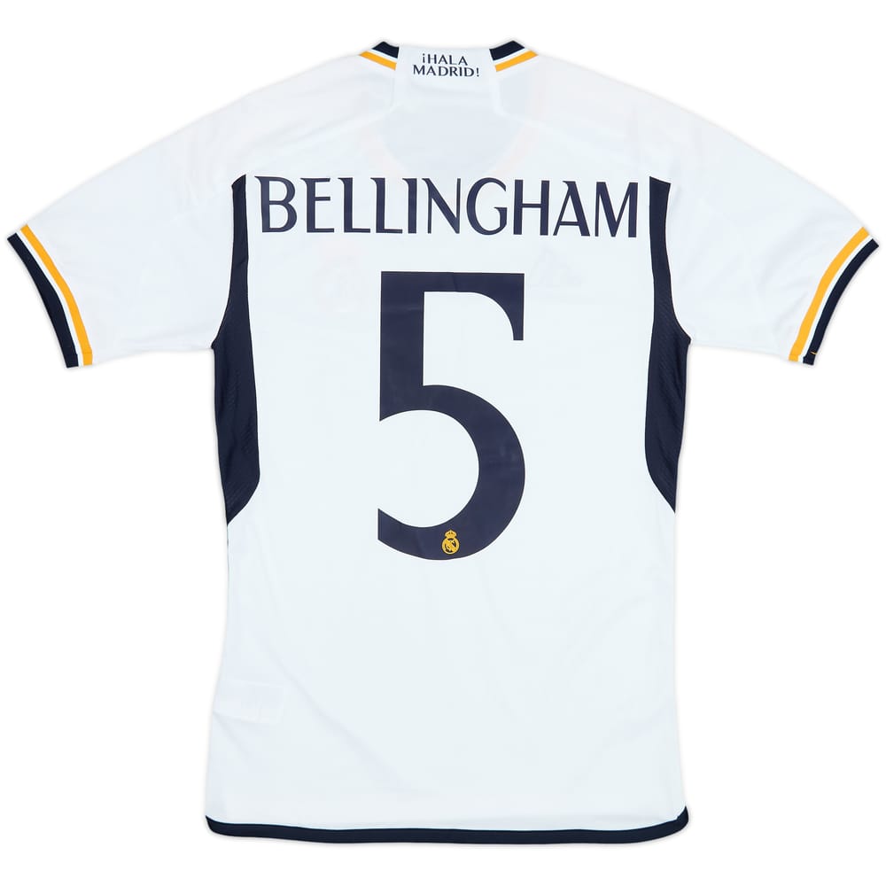 2023-24 Real Madrid Home Shirt Bellingham #5 (XS)