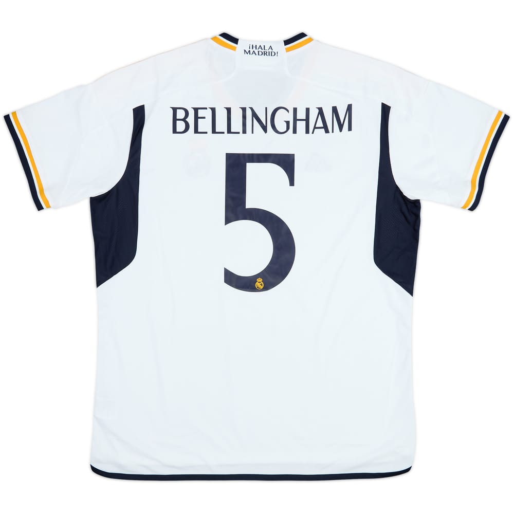 2023-24 Real Madrid Home Shirt Bellingham #5 (XXL)