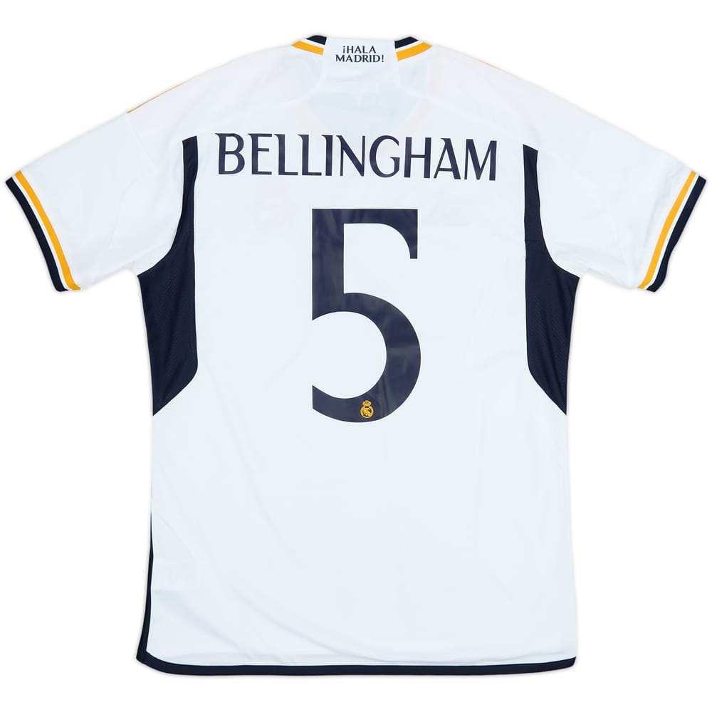 2023-24 Real Madrid Home Shirt Bellingham #5 (L)