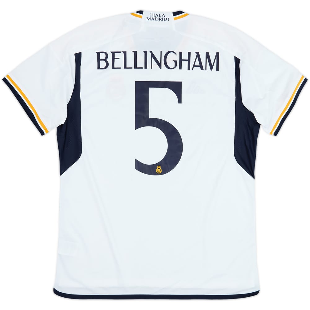 2023-24 Real Madrid Home Shirt Bellingham #5 (XL)