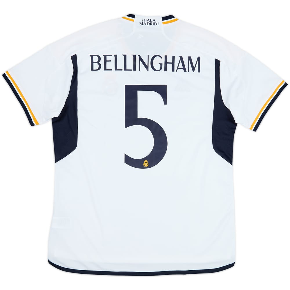 2023-24 Real Madrid Home Shirt Bellingham #5 (XL)