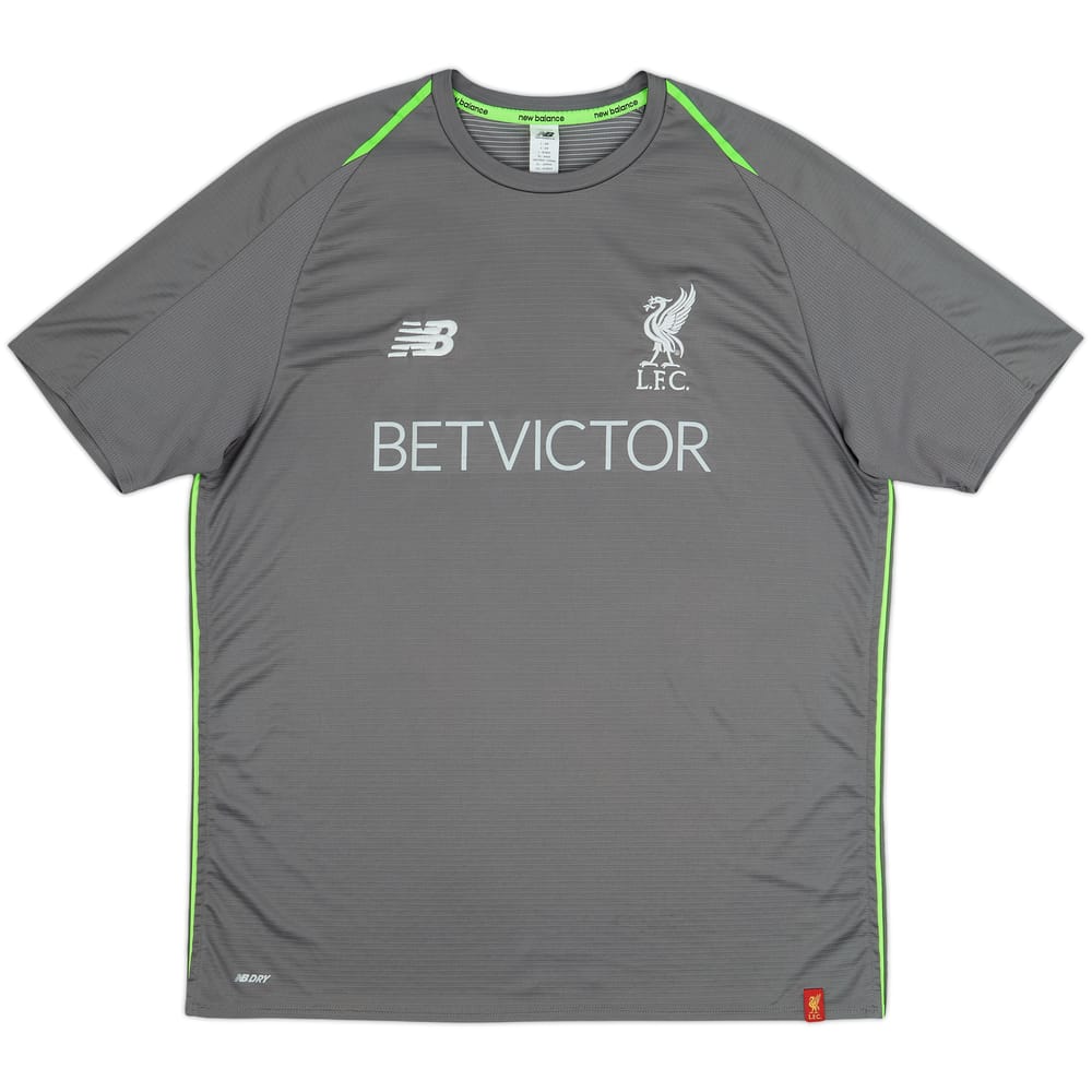 2018-19 Liverpool New Balance Training Shirt - 9/10 - (L)